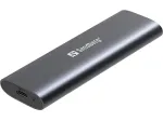 Sandberg USB 3.2 &uuml;mbris M.2+NVMe SSD-le, SSD-korpus, M.2, M.2, 10 Gbit/s, USB-&uuml;henduvus, must