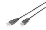 Digitus ASSMANN - USB-kaabel - USB-t&uuml;&uuml;p A, 4-kontaktiline (M) - USB-t&uuml;&uuml;p B, 4-kontaktiline (M) - 50 cm (USB/USB 2.0) - Must (AK-300105-005-S)
