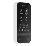 Klaviatuur Ajax KeyPad TouchScreen RF valge, patareitoitega