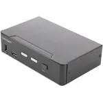 StarTech.com 2-pordiline HDMI KVM-l&uuml;liti &ndash; &Uuml;ks monitor 4K 60Hz Ultra HD HDR &ndash; Lauaarvuti HDMI 2.0 KVM-l&uuml;liti 2-pordilise USB 3.0 jaoturiga (5 Gbit/s) ja 4x USB 2.0 HID, heli &ndash; Kiirklahvidega l&uuml;litamine &ndash; TAA