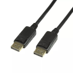 DisplayPorti kaabel LogiLink CV0076 7,5 m Must
