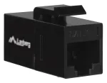 Keystone-moodul LANBERG KSU6-3000 &mdash; Cat6 U/UTP RJ-45 emane RJ-45 emasele, lame konstruktsioon, must