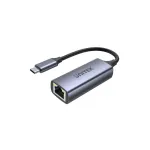 Unitek U1323A USB-C &ndash; RJ45 Gigabit Etherneti adapter, PD 100 W