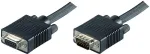 Microconnect MONGH2B VGA-kaabel 2 m VGA (D-Sub) Must