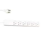 Pikendusjuhe Garbot 24155124-3EE 3m 6 vahelduvvoolupesa Siseruumides Valge