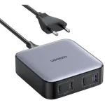 UGREEN Nexode 100 W lauaarvuti laadija, 1x USB-A + 3x USB-C (90928)