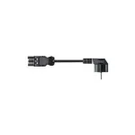 Kaabel Bachmann H05VV-F 3G 1,5 mm&sup2; 1,5 m Must CEE7/4 GST18/3