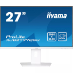 iiyama ProLite XUB2797QSU-W2 arvutimonitor 68,6 cm (27 tolli) 2560 x 1440 pikslit Quad HD LED Valge