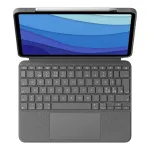Logitech Combo Touch iPad Pro 11-tollisele (1., 2., 3., 4. p&otilde;lvkond) Nordic QWERTY puuteplaadiga