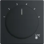 Busch-Jaeger 1794 R-885 katteplaat andurihoidikule ja -pesale must (2CKA001710A4205)