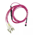 BlueOptics CBL-MPO12-4LC-OM4-5M-BO InfiniBand fiiberoptiline kaabel 4x LC MPO 5m