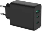 ROTRONIC-SECOMP Value - Toiteplokk - GaN-tehnoloogia - 65 vatti - 5 A - 3 v&auml;ljundporti (USB, 2 x USB-C)