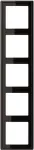 Jung raam 5-kohaline must horisontaalne/vertikaalne LS 985 SW (LS985SW)