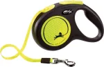 FLEXI uus Neon M - sisset&otilde;mmatav jalutusrihm - 5 m