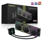 Gamemax | protsessori vedelikjahutus | HAILSTORM 360 LCD | must