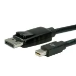 VALUE - DisplayPort-kaabel - DisplayPort (M) - Mini DisplayPort (M) - 3 m - lukustatud - must (11.99.5636)