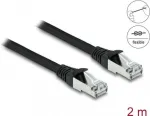 V&otilde;rgukaabel DeLOCK RJ45 Cat.6A 2m Must