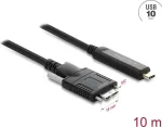 Delock 83632 aktiivne optiline kaabel USB 10 Gbps, USB Type-C - Micro-B, 10 m
