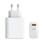 Laadija EXTRA DIGITAL GaN USB Type-C, USB Type-A: 65W, PPS
