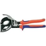 Knipex kaablil&otilde;ikur (p&otilde;rkmehhanism, 3-astmeline) 320 mm &Oslash; 60 mm/600 mm&sup2;/1200 MCM 95 32 320 (95 32 320)