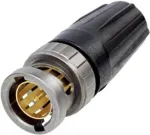 Neutrik BNC-pistik, sirge 75 1 tk (NBNC75BLP7X)