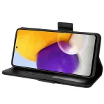 Samsung Galaxy A52 5G nutitelefoni raamatkaas (kaitse&uuml;mbrisega), must (SGBA52)