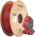 PLA MATTE DUAL 1,75mm PUNANE MUST 1kg ESUN 3D FILAMENT (PLA-MTD175B-BR1P1)