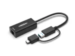 Origin Storage USB3.0 v&otilde;i USB-C (USB-C isane USB3.0 emasele adapterile) RJ45 Gigabit adapter