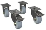Racki rataste komplekt Zebra CS-RAC-WHEEL 30&ndash;60 positsiooniga serveririiulitele &mdash; komplekt riiuli mobiilsuse tagamiseks