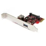 StarTech.com 2-pordiline PCI Express SuperSpeed USB 3.0 kaart UASP-toega &ndash; 1 sisemine, 1 v&auml;line