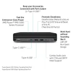 HP EliteDesk 805 G6 Desktop Mini 35W PC