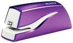 Leitz NeXXt klammerdaja akutoitega WOW 5566, 10 lehte, 1 cm, plast, lilla, valge, aku, 50 mm