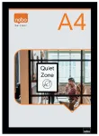 Nobo isekleepuv magnetposteriraam A4, Must, A4, Oranž, Vertikaalne/horisontaalne, 235 mm, 5 mm, 325 mm