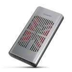 V&auml;line korpus AXAGON EEM2-20GD USB-C 20 Gbps kahe M.2 NVMe SSD jaoks koos riistvaralise kloonimisega