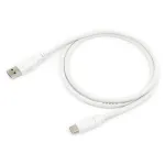 USB 3.2 Gen 1 C to A kaabel EQUIP 0,5 m 5 Gbps valge (USB-C to USB-A, nikeldatud kontaktidega)