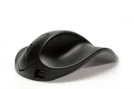 BakkerElkhuizen HandShoeMouse ExtraSmall, paremak&auml;eline, USB Type-A, 1500 DPI, must