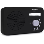Kaasaskantav raadio TECHNISAT VIOLA 2 &ndash; DAB+ ja FM, LCD-ekraan, 1 W, 3,5 mm pesa, must