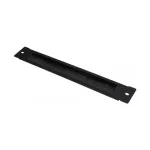 GoodConnections Brush Strip 380 mm x 57 mm Good Connections 19 inch seinakapi FLAT-Pack (GC-RFxxxS) jaoks, s&uuml;gavmust (RAL 9005)