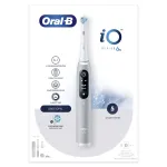 Oral-B iO 6S t&auml;iskasvanute vibreeriv elektriline hambahari Hall, Valge