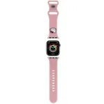 Hello Kitty HKAWMSCHBLP Silicone Strap for Apple Watch 38/40/41mm Pink