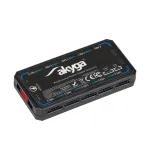 Akyga AK-CA-73 RGB-ventilaatorite kontroller kaugjuhtimispuldiga, 12 porti (10 ventilaatorit + 2 LED-riba), Molex toide