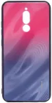Evelatus Xiaomi Redmi 8 Water Ripple Gradient Color Anti-Explosion Tempered Glass Case Gradient Pink-Purple