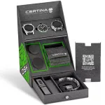 CERTINA DS Action Diver Automatic 43mm musta sihverplaadiga NATO rihm C041407190510