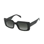 TOUS Women's Sunglasses STOB80S520700 Black Grey Gradient Butterfly Square