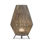 NewGarden Conta 70 Recharge Battery LED Floor Lamp Taupe Grey