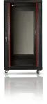 GETFORT 19 Inch 22U 600x600 P&otilde;randal Seisev Riiulikapp Must