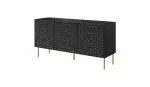 Cama Meble HOLE kummut 152x42,5x74,5 cm, matt must