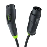 Green Cell Habu EVGC01 Mobiilne EV laadija elektris&otilde;idukitele 11 kW 7 m Type 2 CEE Wallbox Must