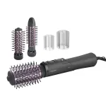 Philips 7000 Series BHA715/00 Hair Styling Curling Brush, Warm Grey/Pink, 1000W, 1.8m