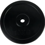 Tunturi Rubber-Coated Cast Iron Weight Disc 10kg, Single